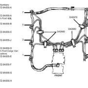 E8TZ9A555A #1 Injection Line 6.9 & 7.3 Ford Diesel IDI