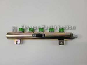 Fuel rail left side LBZ LMM Duramax with relief valve 97361353