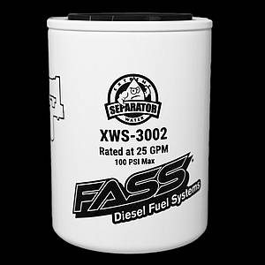 FASS XWS3002 Extreme Fuel Filter Water Separator