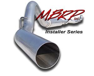 MBRB Turbo Back Exhaust Kit 01-05 Duramax S6004AL