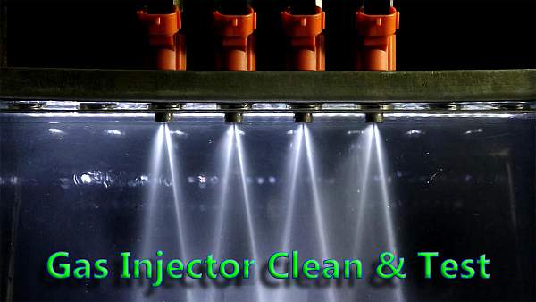 Gas Injector Ultrasonic Cleaning and Testing