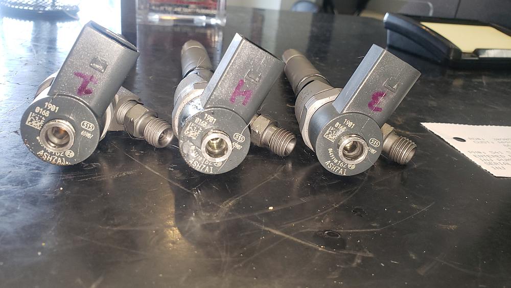 Bosch Fake injectors, counterfeit injectors, rebuilt injector fraud