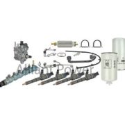 Bosch fuel system replacement kit, CP4, injectors and more for Deutz TCD 3.6 L 9992513 **This contamination kit is designed exclusively for Deutz TCD 3.6 L engines and is not compatible with Deutz TD 3.6 L engines. The TD 3.6 L and TCD 3.6 L engines require different injector part numbers and are not interchangeable. Please verify engine specifications before ordering** If your pump has come apart internally and sent metal through the fuel system, this is the kit you need to replace the damaged components. The kit contains the following parts: New CP4 Pump New Fuel Injectors New Fuel Rail Water separator Fuel Filter Fuel Supply Pump High Pressure Rail to Injector Lines Fuel Lines O-rings Injection pump timing plug gasket Part numbers: AP57014 09992513, 9992513, M9992513