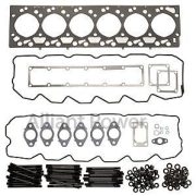 Alliant Power AP0054 Head Gasket kit with ARP head studs. 1.2 mm thick OE head gasket. Fits 2003 - 2007 5.9 L Dodge Cummins