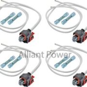 Alliant Power 4 Pack of Injector Pigtail Harnesses 2017-2024 L5P Duramax 6.6 L