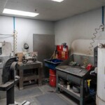 Disassembly and Clean Up Area Oregon Fuel Injection Disassembly and Clean Up Room